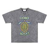 Casablanca Distressed T-Shirt