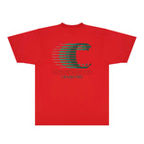 Casablanca T Shirts Fashion Print Street