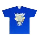 Casablanca T Shirts Fashion Print Street