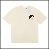 American trend rhu marlboro high definition printing de casual round neck short sleeve t-shirt export wholesale
