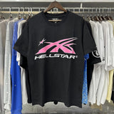 Hs-f summer collection: fog high street washed & distressed heavyweight crew neck graphic tee - couple's style