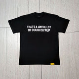 Cough syrup short-sleeved high-quality pure cotton round neck t-shirt fashionprinting breathable short-sleeved summer