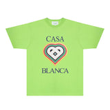 Casablanca T Shirts Fashion Print Street