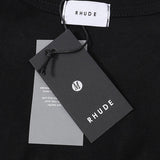 Rhude T Shirts Regatta Champions Short Sleeves