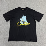 Wholesale foreign trade alcatraz basic series short-sleeve corteiz phantom letter logo print t-shirt