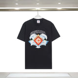 Foreign trade summer casa blanca letter print casual loose fit short sleeve t-shirt