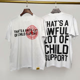 Cough syrup short-sleeved high-quality pure cotton round neck t-shirt fashionprinting breathable short-sleeved summer