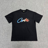 Wholesale foreign trade alcatraz basic series short-sleeve corteiz phantom letter logo print t-shirt