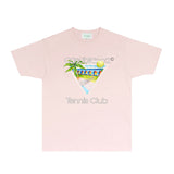 Casablanca T Shirts Fashion Print Street