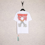 off-white classic gradient arrow dissolve graffiti caution tape ow religious couple short
