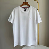 Tommy T Shirts Breathable and Comfortable Small Icon Embroidered T-shirt