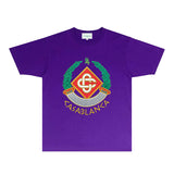 Casablanca T Shirts Fashion Print Street