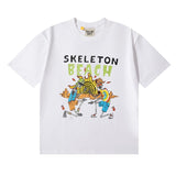 American gallery dep basic letter classic logo short-sleeved men