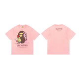 B@pe tshirtsssummer ape head little monkey camouflage short-sleeved round neck t-shirt