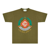 Casablanca T Shirts Fashion Print Street