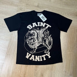 American saint t-shirt summer high street hip hop letterprinting short-sleeved t-shirt