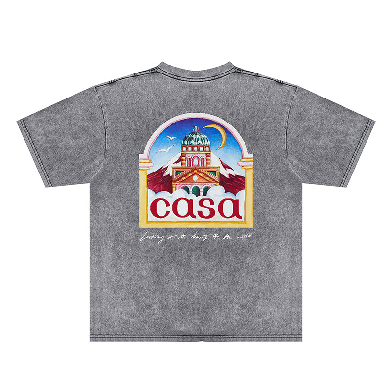 Casablanca Distressed T-Shirt