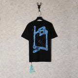 off-white classic gradient arrow dissolve graffiti caution tape ow religious couple short