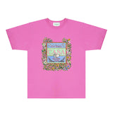 Casablanca T Shirts Fashion Print Street