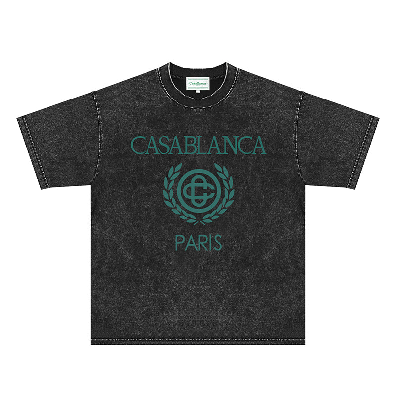 Casablanca Distressed T-Shirt