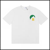 American trend rhu marlboro high definition printing de casual round neck short sleeve t-shirt export wholesale