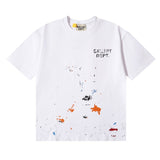 American gallery dep basic letter classic logo short-sleeved men