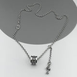 Chrome Heart Necklace Collarbone Chain Personality