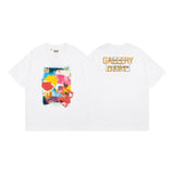 Wholesale gallery dept washed distressed short-sleeved american trendy retro skull printing couple wear looset