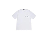 Summer running volume stussy short-sleeved t-shirt dice black eight ice cream comfy basics american couple summer t