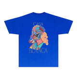 Casablanca T Shirts Fashion Print Street