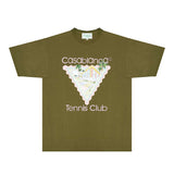 Casablanca T Shirts Fashion Print Street