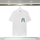 Casablanca spring/summer dreamland: starry castle casa letter logo short sleeve couple's tee