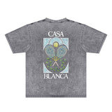 Casablanca Distressed T-Shirt