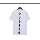 CHH Chrome Heart T Shirts Croix Cross Print Short Sleeve T-Shirt