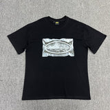 Wholesale foreign trade alcatraz basic series short-sleeve corteiz phantom letter logo print t-shirt