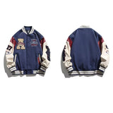 Unisex Baseball Jersey Autumn Embroidered Jacket Loose Casual Couple Jacket