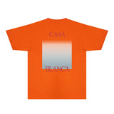 Casablanca T Shirts Fashion Print Street