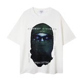 Cross-border foreign trade wholesale stranger things ins star pearl masked man mask couple loose short