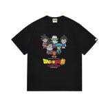 Japanese japanese ape journey bring in wealth and treasure cat short sleeve t youth street campus fashion youth