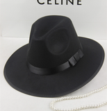 Walter White Hats Xu Wenqiang Jackson Wide Brim Top Hat Stage British Hat Jazz Wool Felt Hats