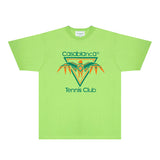 Casablanca T Shirts Fashion Print Street