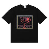 Rhude T Shirts goblet bikini beautiful women print cotton casual short sleeves men and women