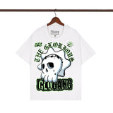 streetwear zip hoodie cartoon letter print zip-up sweatshirt and pants camouflage set