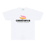 Casablanca T Shirts Fashion Print Street