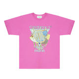 Casablanca T Shirts Fashion Print Street