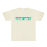 Casablanca T Shirts Fashion Print Street