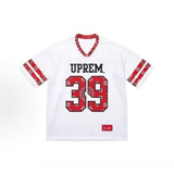 Ducati soccer jersey collaboration: printed football t-shirt & relaxed fit tracksuit set