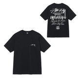 Summer running volume stussy short-sleeved t-shirt dice black eight ice cream comfy basics american couple summer t