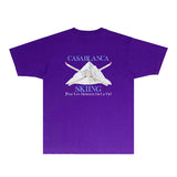 Casablanca T Shirts Fashion Print Street