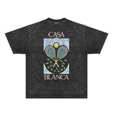 Casablanca Distressed T-Shirt